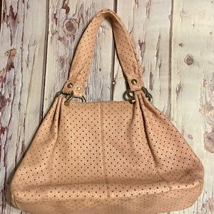 COPY - GAP Leather Star Blush Pink Star Bag
